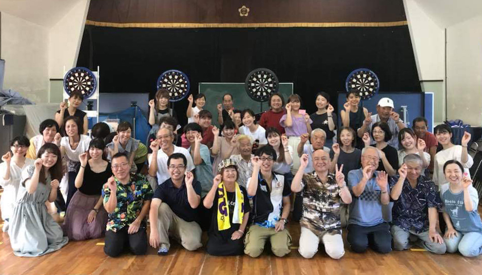 「私のスポーツダーツプロジェクト」 山口・ダーツを知らない人だらけの島で、健康ダーツ普及に奮闘!編